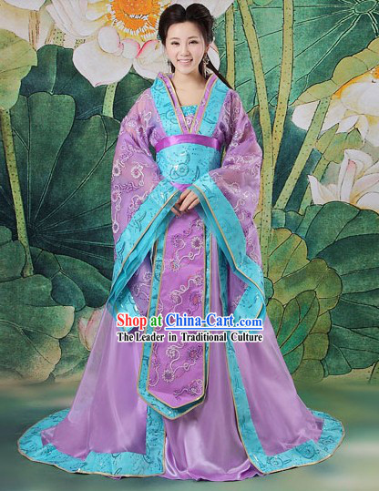 Ancient Chinese Wedding Bridesmaid Clothing Complete Set