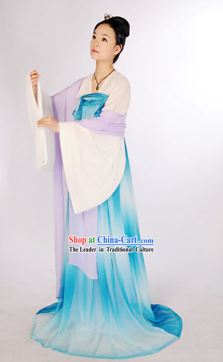 Ancient Chinese Palace Maid Costumes for Gallery Display or Show