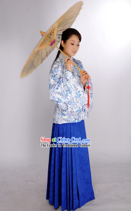 Ancient Chinese Ming Dynasty Clothes for Ladies