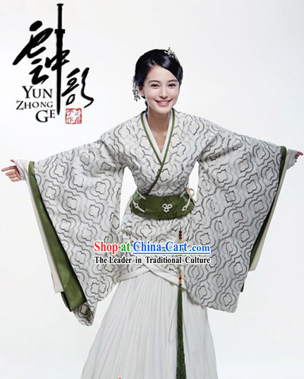 Song of Cloud TV Drama Angelababy Han Dynasty Palace Princess Auspicious Cloud Clothes