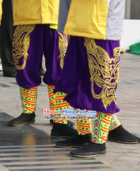 Dragon Dancer Pants and Legs Wrappings