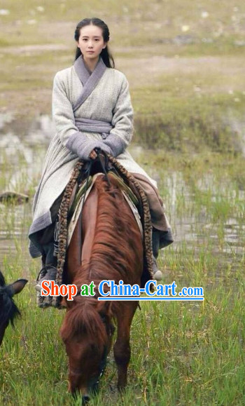 Chinese Traditional Hanfu Clothes Robes