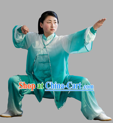 Color Change Butterfly Embroidery Tai Chi and Mantle Complete Set