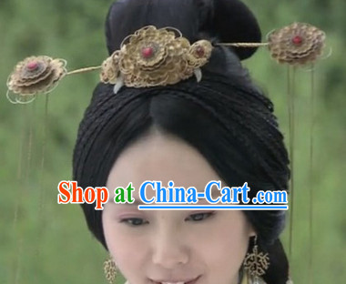 Ancient Chinese Lady Hair Jewelry
