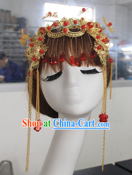 Chinese Classical Wedding Bridal Headwears