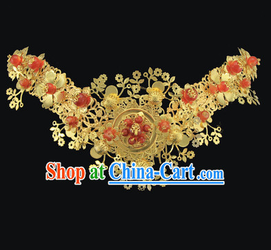 Chinese Classical Wedding Bridal Hair Accessory