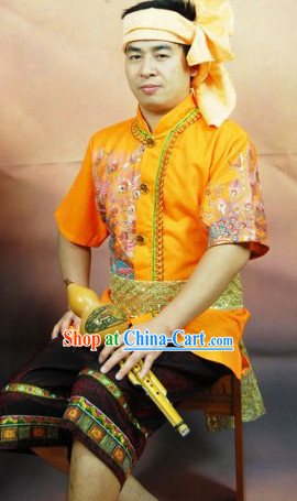 Southeast Asia Traditional Thailand Outfits for Men