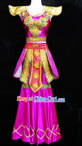 Southeast Asia Traditional Laos Dancewear for Women