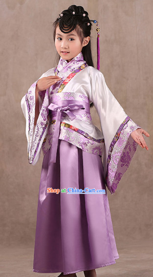 Classical Premium Performance Wear Hanfu Dresses for Children