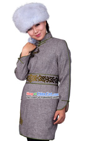 Traditional Chinese Mongolian Female Dresses for Women