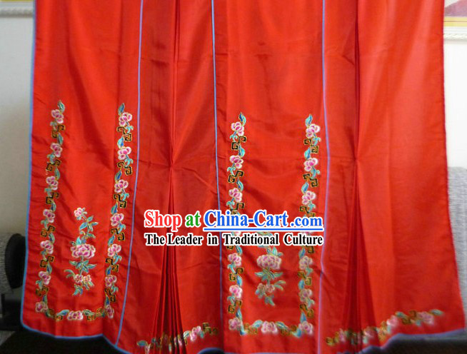 Traditional Chinese Peking Opera Hua Dan Skirt