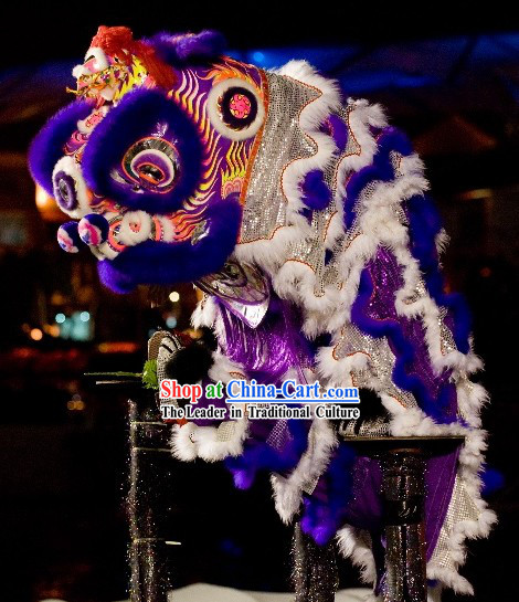 Traditional Asian Lion Dance Costume Complete Set