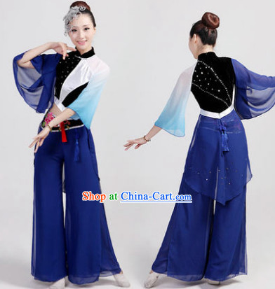 Traditional Chinese Magpie Dance Costumes Complete Set