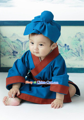 Traditional Chinese Hanfu Clothes for Infants