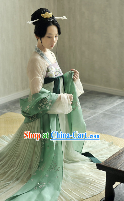 Chinese Traditional Hanfu Skirt for Girls