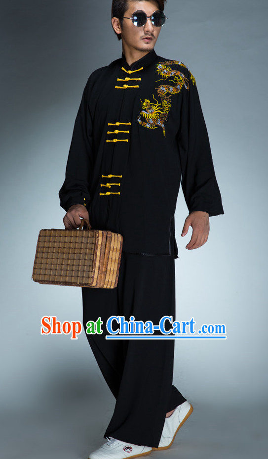 Top Kung Fu Tai Chi Silk Uniform