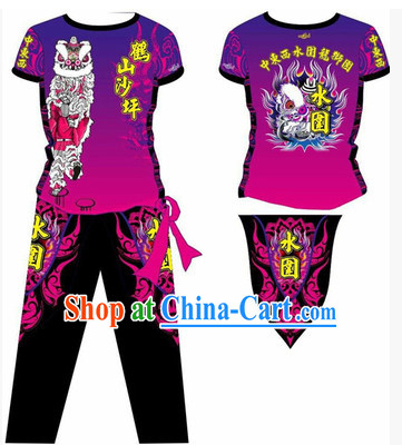 Chinese Dragon and Lion Dancer Dress