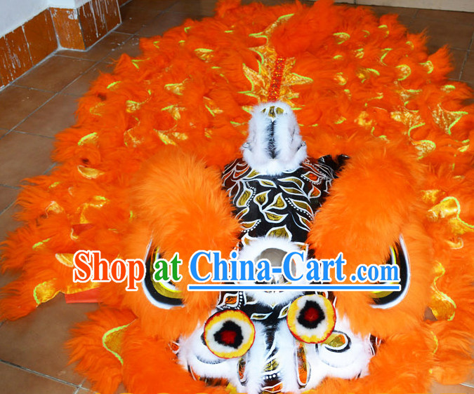 Asian Lion Dance Costume Complete Set