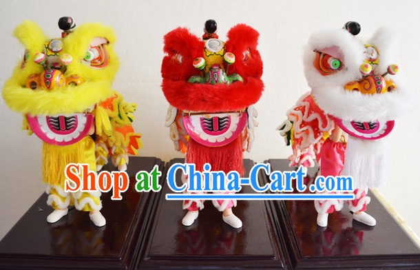 Chinese Handmade Lion Display Arts