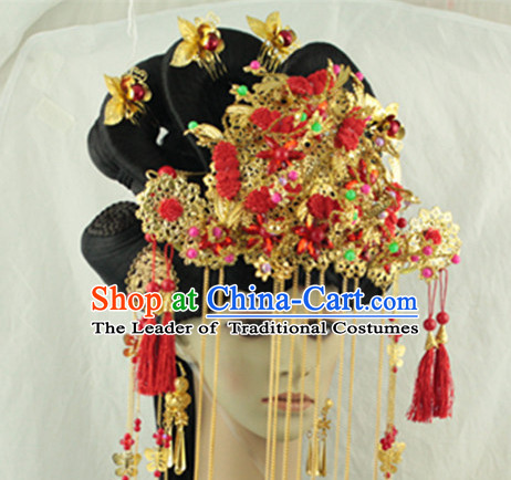 Ancient Chinese Lady Wedding Headpieces Hat