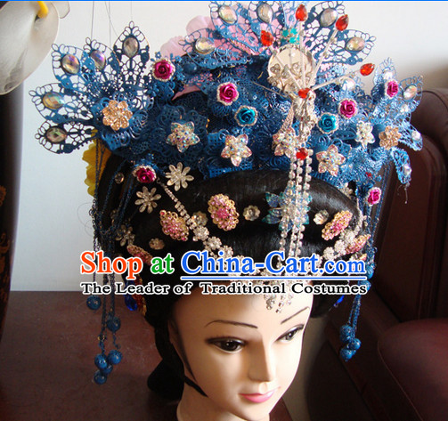 Stunning Beautiful Chinese Opera Tang Dynasty Empress Phoenix Hair Jewelry Set