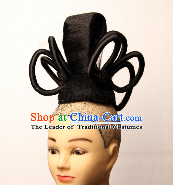 Chinese Ancient Fairy Black Wigs