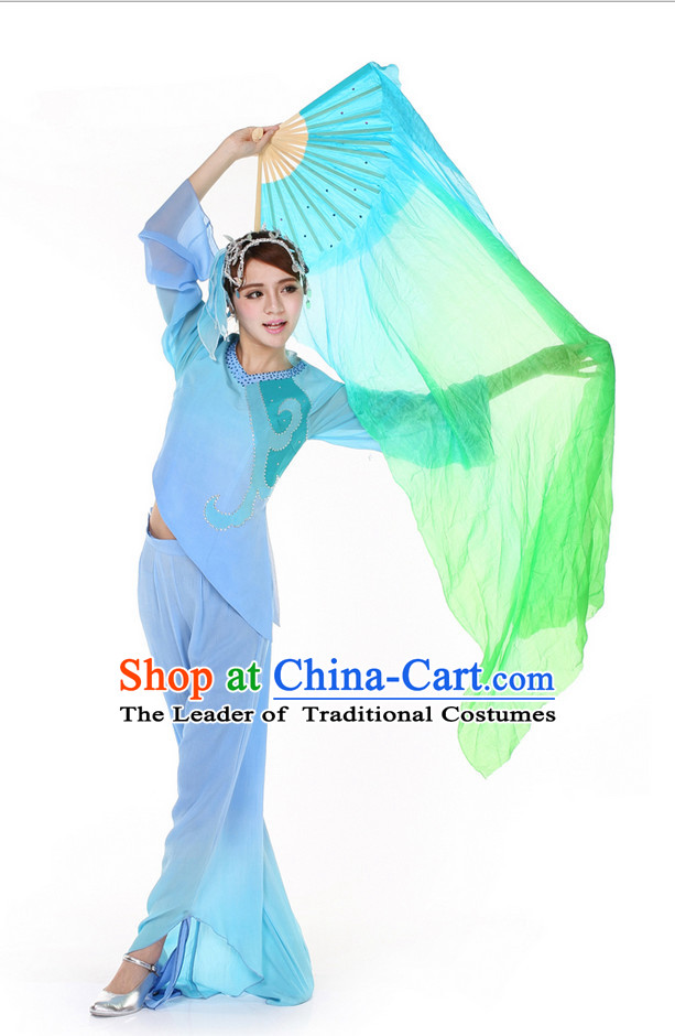 Pure Silk Chinese Dance Fan