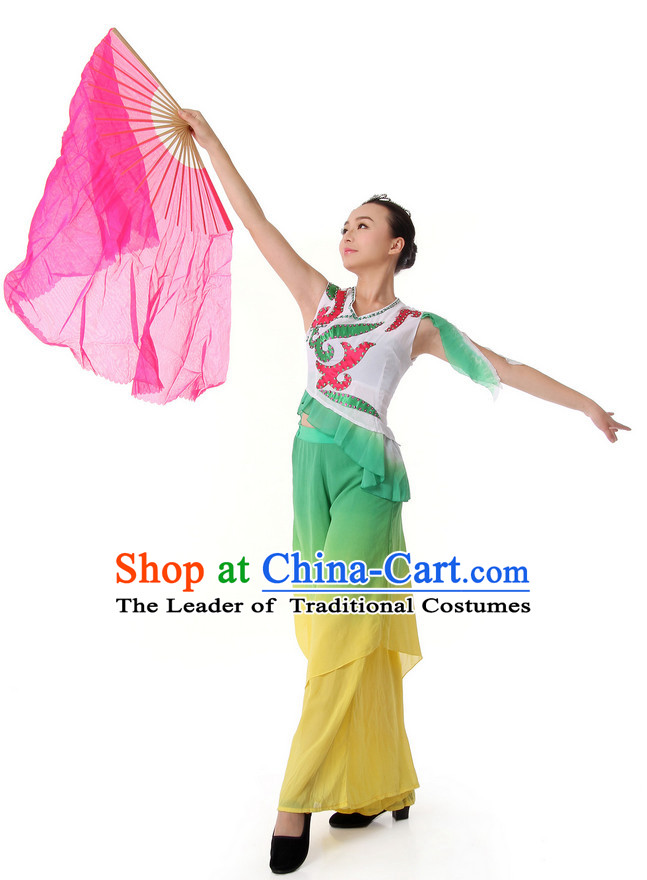 Festival Celebration Chinese Silk Dance Fan