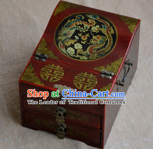 Archaize Chinese Ancient Style Drawing Making Up Palace Casket