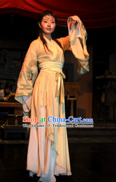 Chinese Costume Chinese Classic Costumes National Garment Outfit Clothing Clothes Ancient Jin Dynasty Female Dancer Costumes for Women