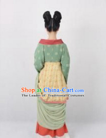 Period of the Northern and Southern Dynasties Chinese Costume Chinese Classic Costumes National Garment Outfit Clothing Clothes