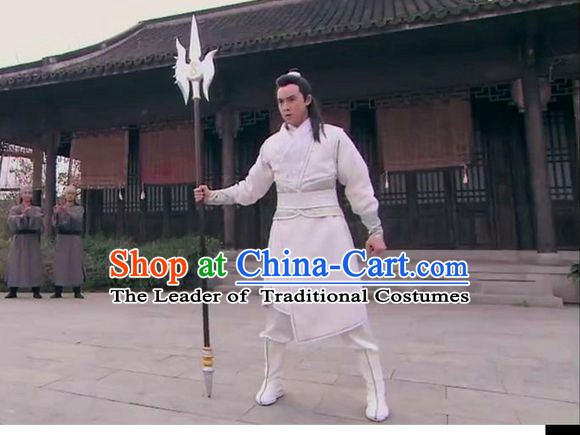 Chinese Costume Sui Dynasty Period Knight Costumes for Men