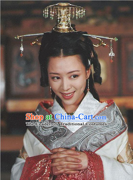 Chinese Qin Dynasty Princess Hair Accessories Hair Clips Hairpin for Women