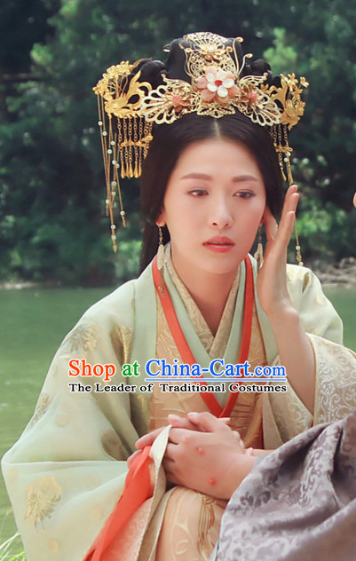 Chinese Qin Dynasty Princess Hair Accessories for Women