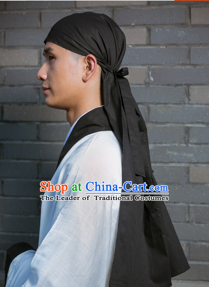 Chinese Han Dynasty Ancient Headwear Headpieces for Men