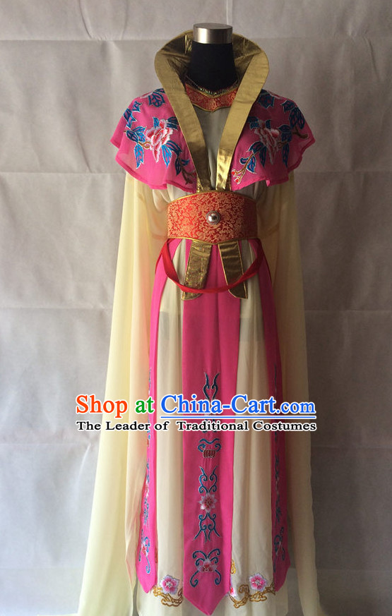 Chinese Opera Embroidered Empress Princess Robe Costume Traditions Culture Dress Masquerade Costumes Kimono Chinese Beijing Clothing for Women