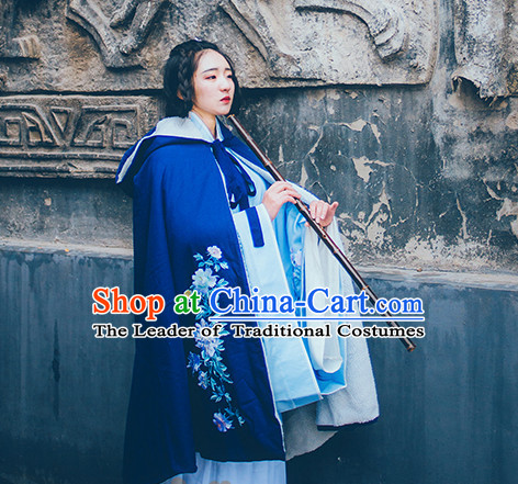 Asian Fashion Chinese Ancient Mantle Cape Clothes Costume China online Shopping Traditional Costumes Dress Wholesale Culture Clothing and Hair Jewelry for Women