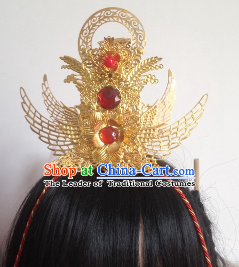 Chinese Classic Cosplay Prince Coronet Crown Headwear Headipieces Hair Accessories Hair Jewelry