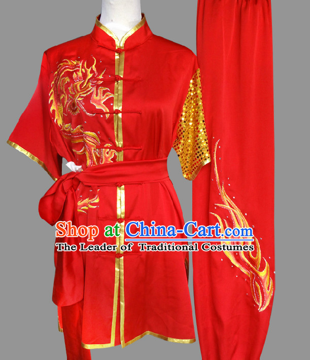 Top Short Sleeves Tai Chi Wing Chun Uniform Martial Arts Supplies Supply Karate Gear Tai Chi Uniforms Clothing and Veil for Women or Girls