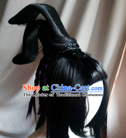 Ancient Chinese Wigs Toupee Wigs Human Hair Wig Hair Extensions Sisters Weave Cosplay Wigs Lace Hair Pieces and Accessories