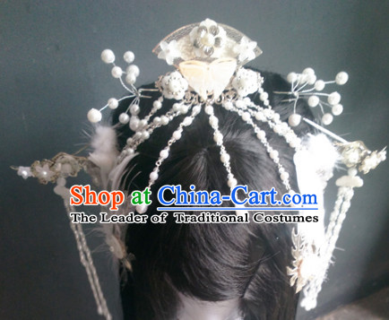 Ancient Chinese Princess Wigs Toupee Wigs Human Hair Wig Hair Extensions Sisters Weave Cosplay Wigs Lace