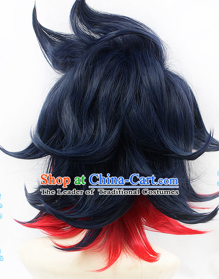 Ancient Asian Korean Japanese Chinese Style Wigs Toupee Wig  Hair Wig Hair Extensions Sisters Weave Cosplay Wigs Lace for Men