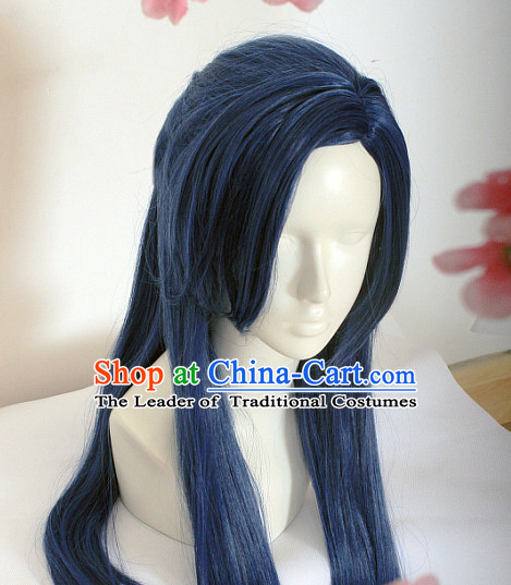 Ancient Chinese Style Weave Long Wigs