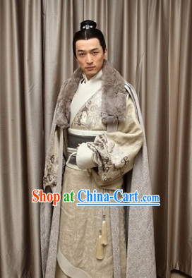 Chinese Traditional Nobleman Clothing Complete Set