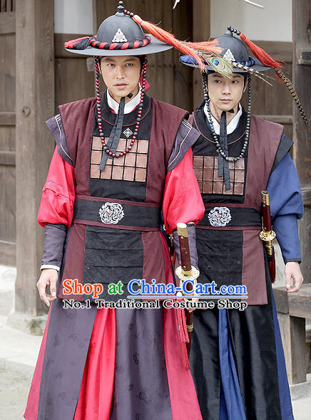 South Korean Palace Bodyguard Costumes Asian Fashion