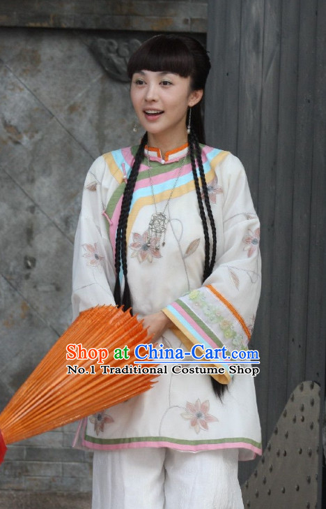 Chinese Minguo Clothing and Hair Jewelry