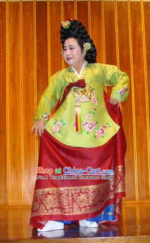Korean Traditional Tang Hanbok Dress for Women