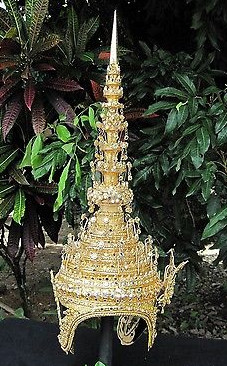 Traditional Thai Golden Headpieces