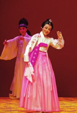 Korean Princess Hanbok Dancing Costumes Carnival Costumes Traditional Costumes for Women