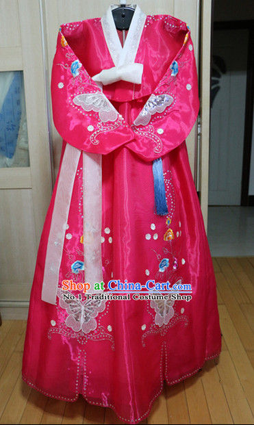 Asian Korean Hwang Jin Yi Hanbok Clothing for Women